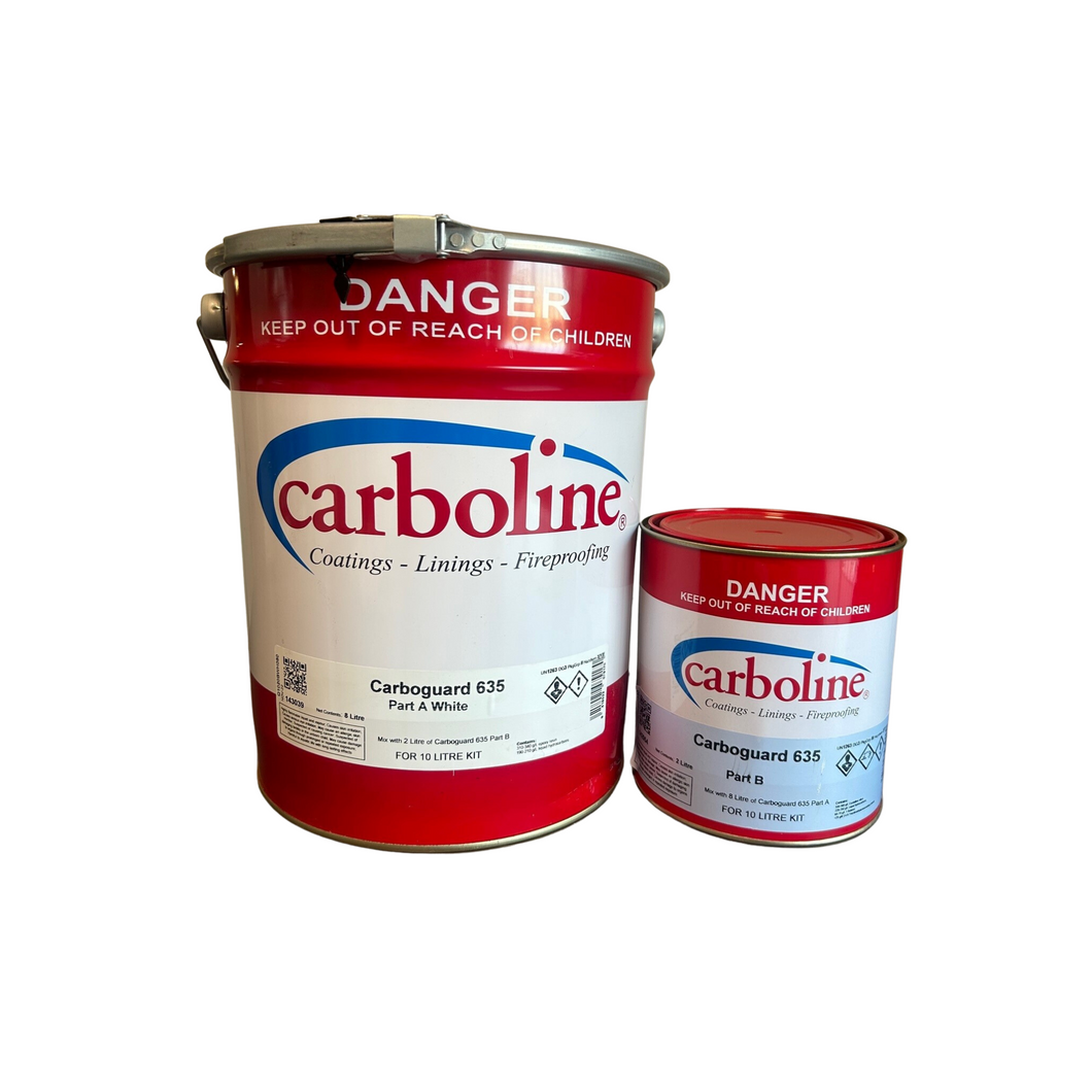 Carboline Carboguard 635 White 10LT Kit