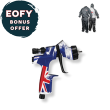 Load image into Gallery viewer, Devilbiss DV1 True Blue Gun and Cup Kit, Clearcoat 1.3mm