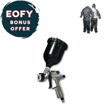 Load image into Gallery viewer, Devilbiss DV1 Base Plus Spray Gun with 600ml Pot