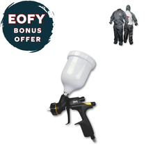Load image into Gallery viewer, Devilbiss DV1 Clear Plus Spray Gun with 600ml Pot