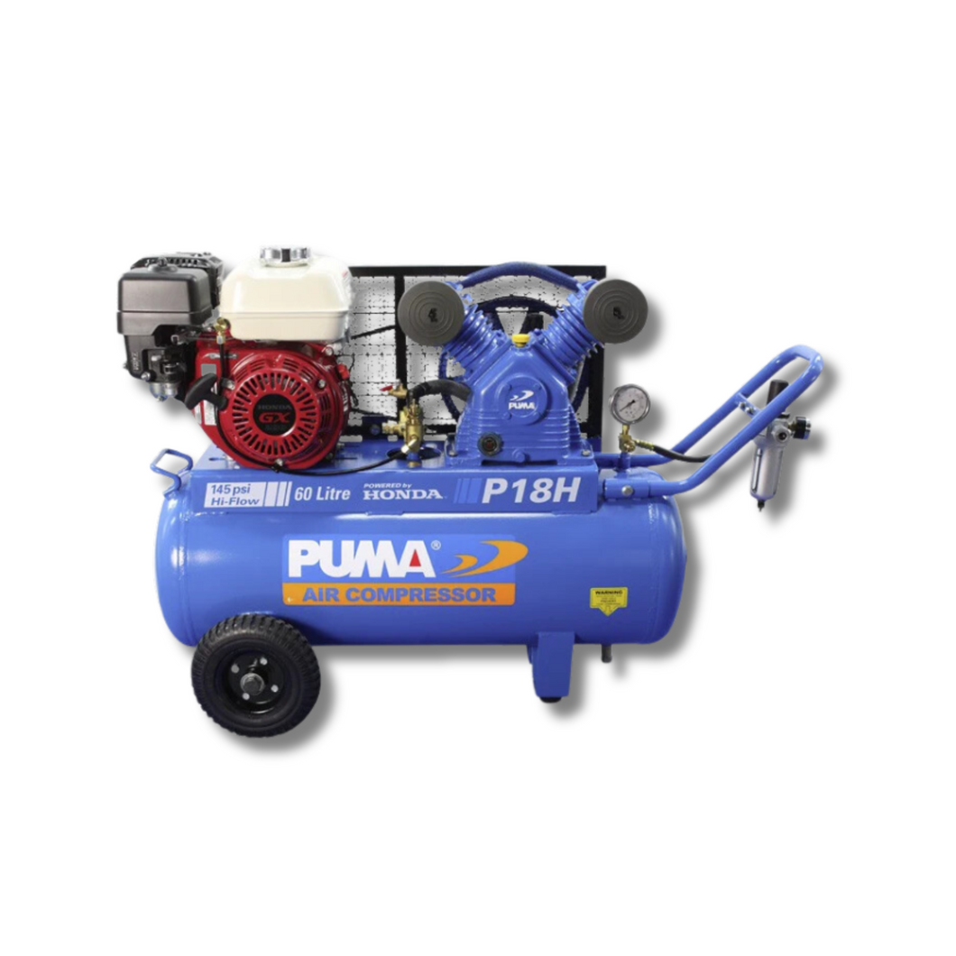 Puma P18H Honda Petrol Air Compressor (Manual Start)