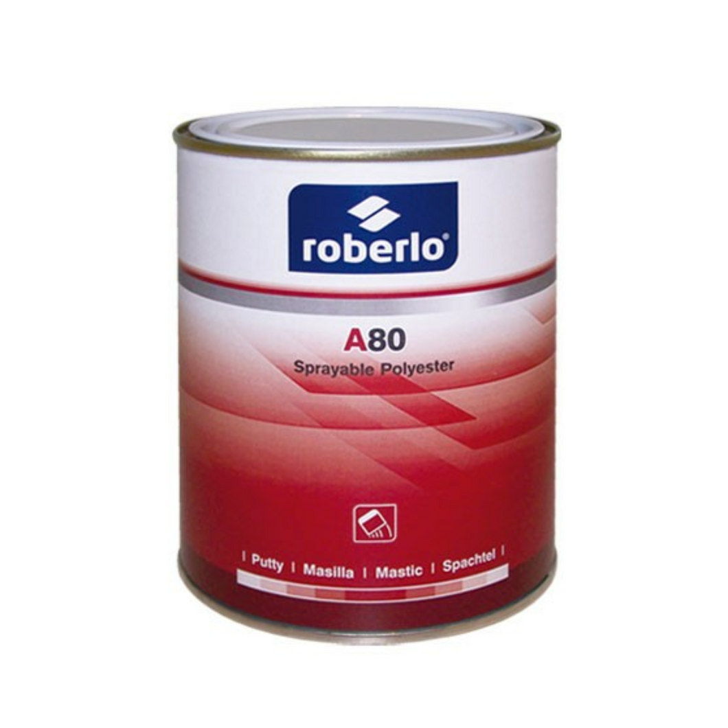 Roberlo A-80 Polyester Spray Putty 1L