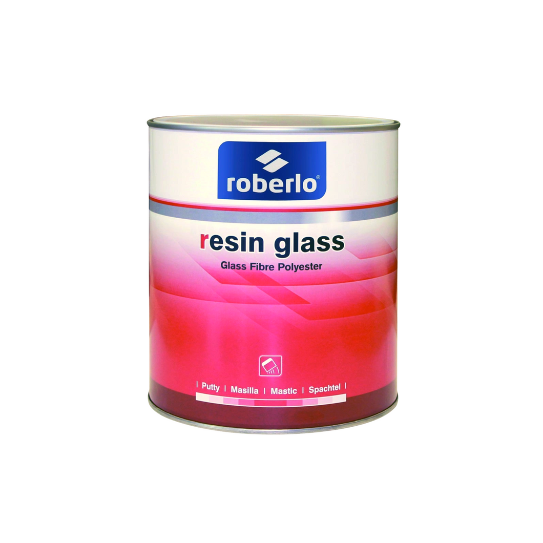 Roberlo Resin Glass Reinforced Fibreglass Putty 3L