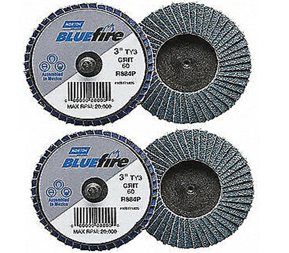 Norton Bluefire Speed Lok Flap Discs 50mm