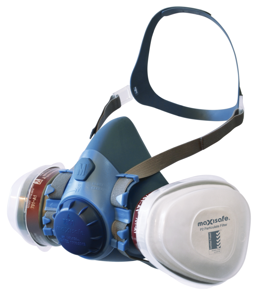 Maxisafe Maxiguard Silicone Half Mask Respirator