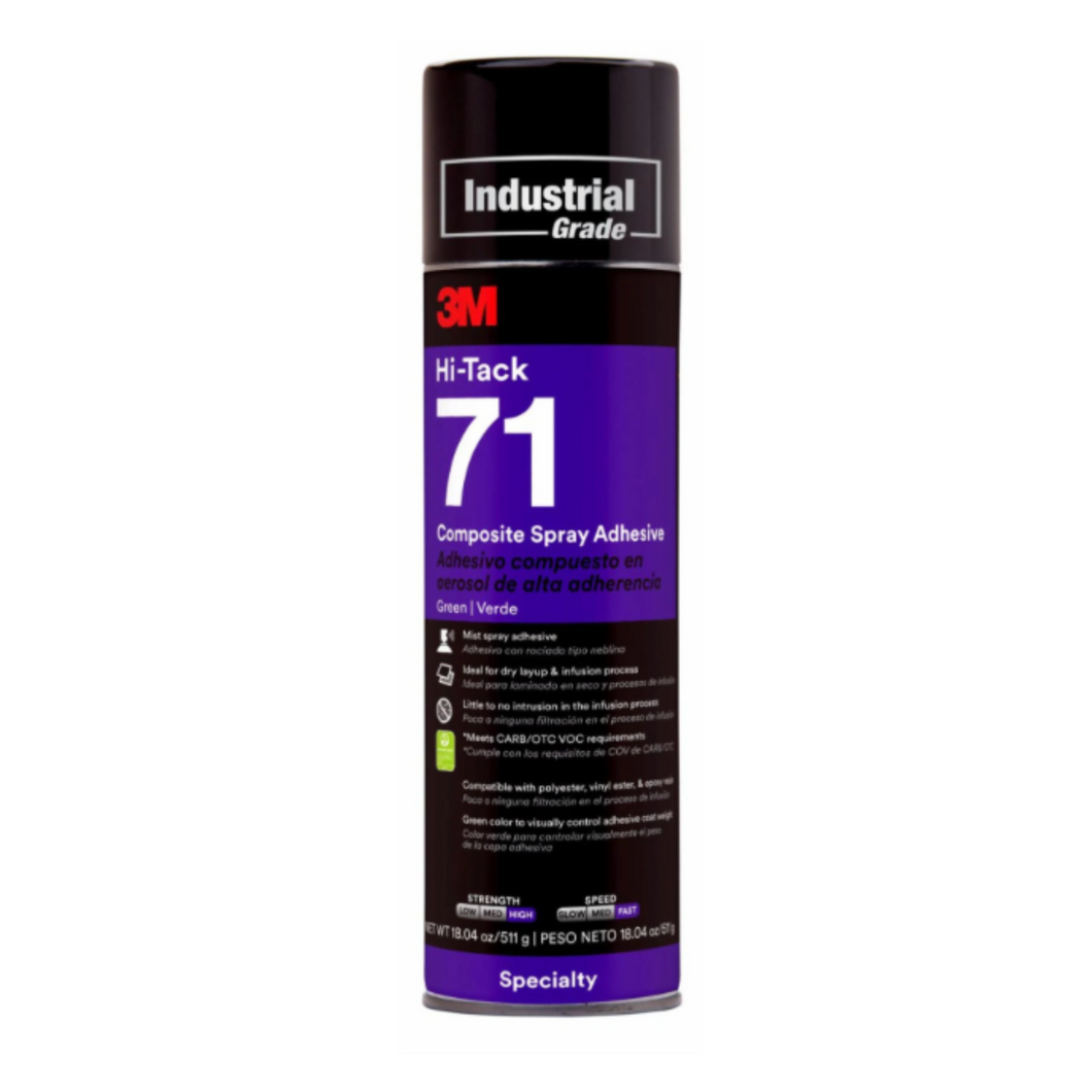 3M 71 Hi-tack Composite Spray Adhesive 511g