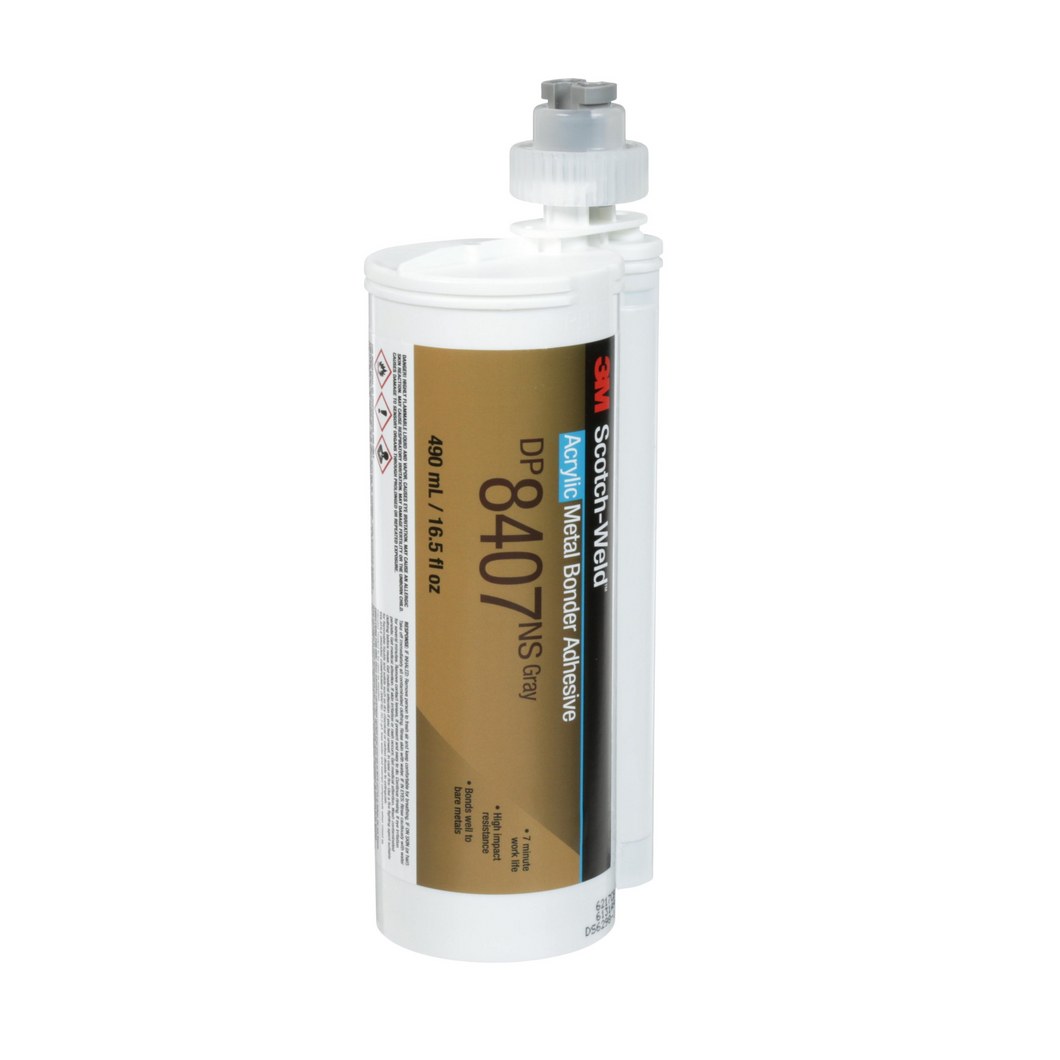 3M Metalbond Acrylic Adhesive Grey 490ml : DP8407NS