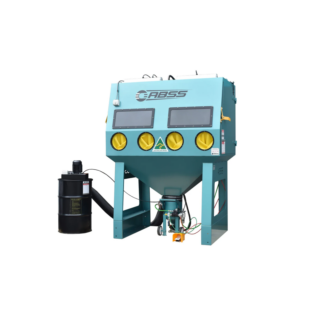 ABSS CP1800 Blast Cabinet with Drum Filter (Pressure)