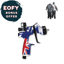 Load image into Gallery viewer, Devilbiss DV1 True Blue Gun and Cup Kit, Clearcoat 1.3mm DIGITAL
