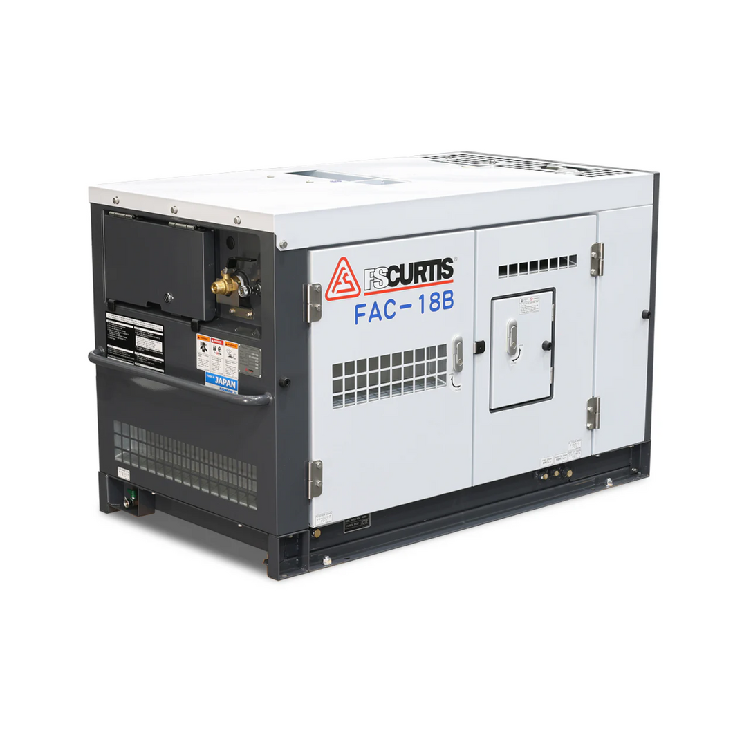 FS Curtis FAC-18B 65CFM Box Type Portable Air Compressor