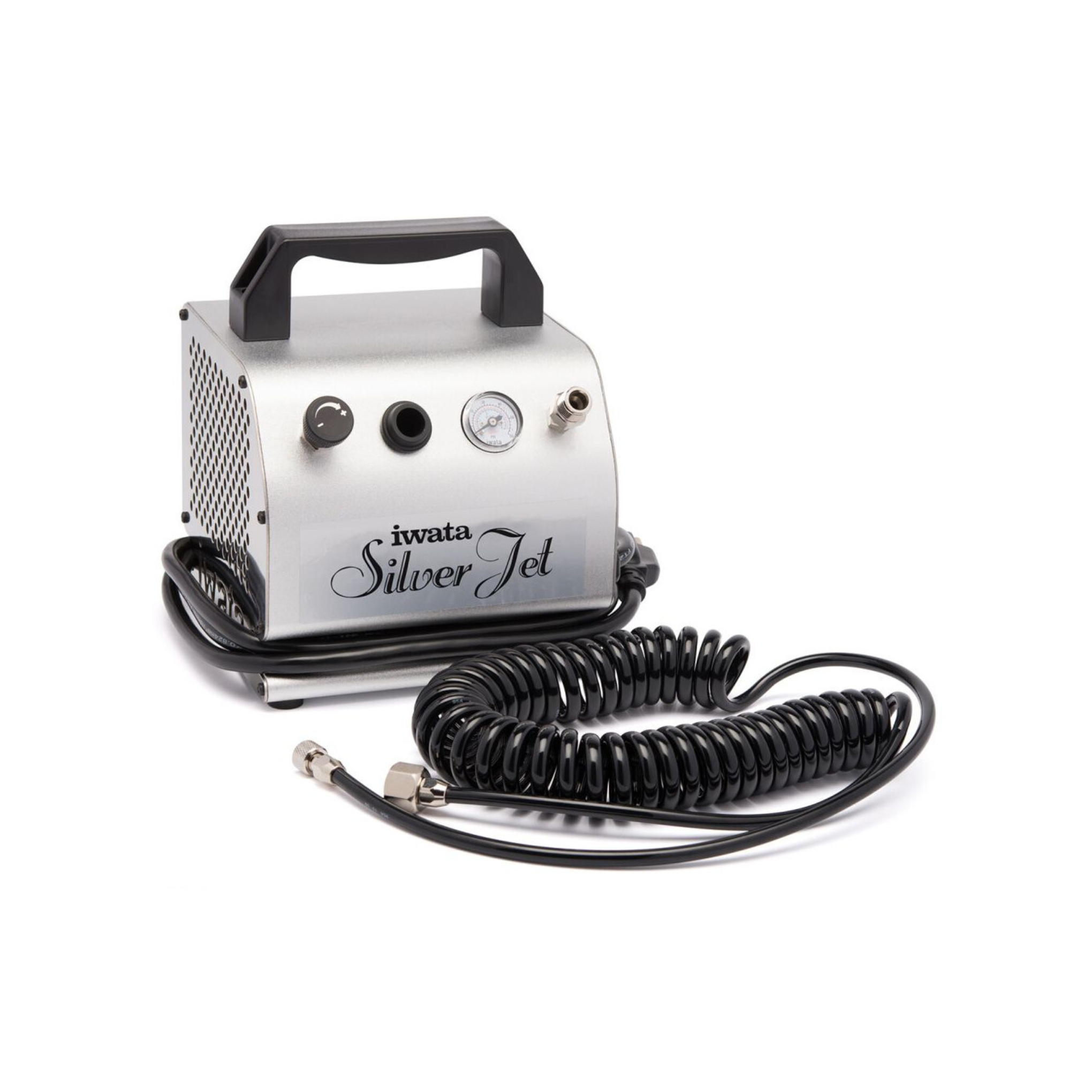Iwata Silver Jet Airbrush Compressor – Spray Blast Inspect