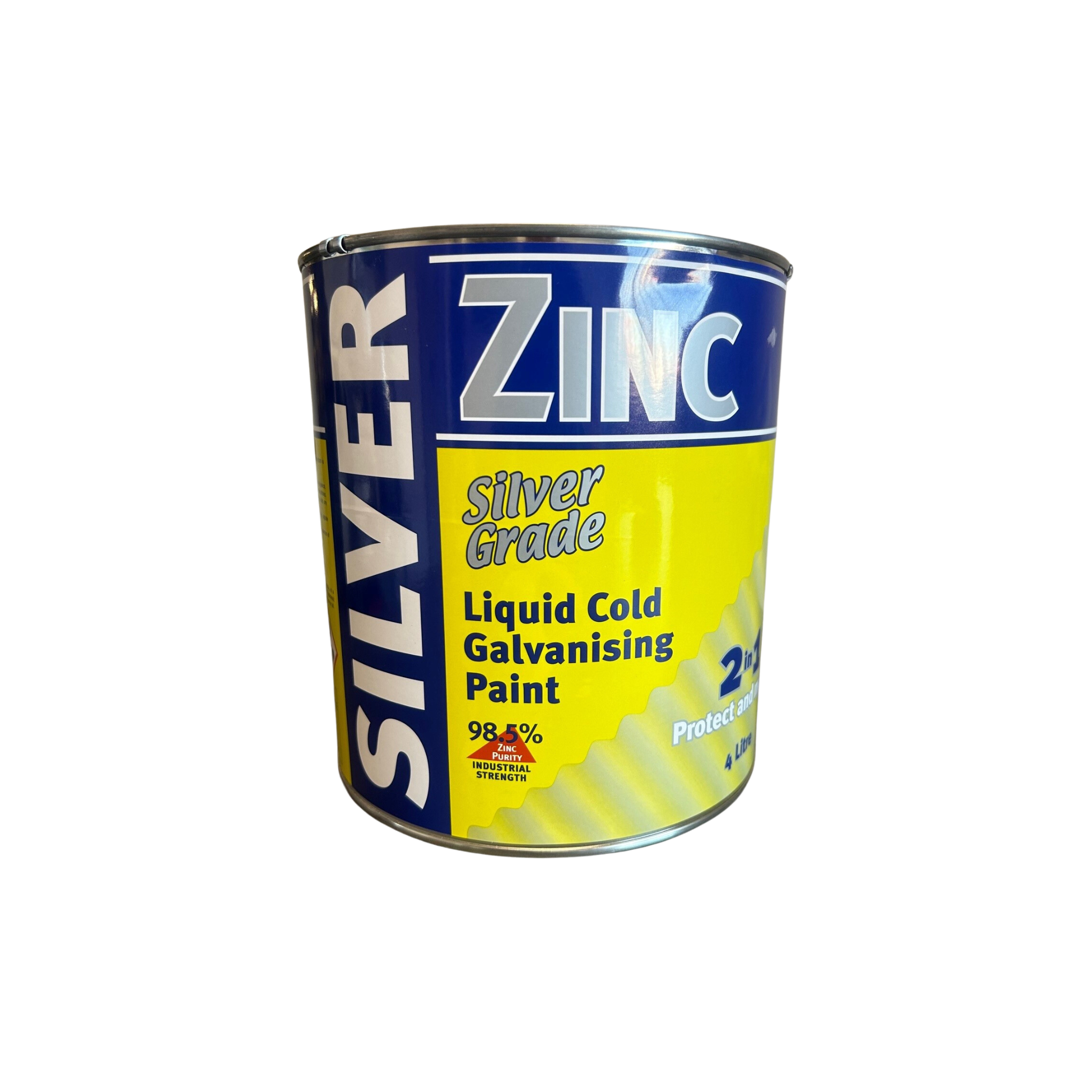 Silverzinc : Liquid Cold Galvanising Paint – Spray Blast Inspect