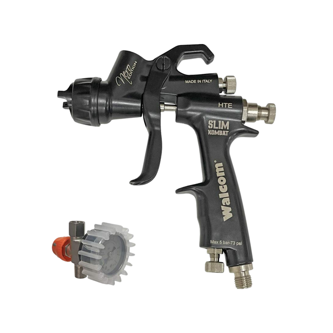 Walcom Slim Kombat Nero Edition Gravity Feed Spray Gun