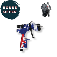 Load image into Gallery viewer, Devilbiss DV1 True Blue Gun and Cup Kit, Clearcoat 1.3mm
