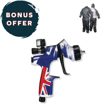 Load image into Gallery viewer, Devilbiss DV1 True Blue Gun and Cup Kit, Clearcoat 1.3mm DIGITAL
