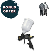 Load image into Gallery viewer, Devilbiss DV1 Clear Plus Spray Gun with 600ml Pot

