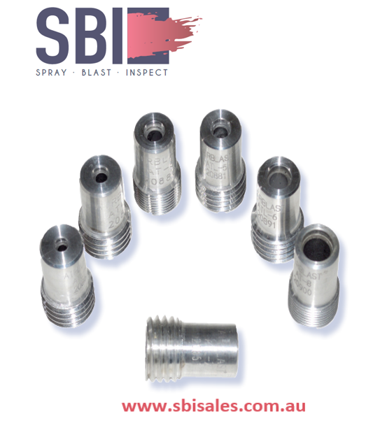 ATS Short Tungsten Carbide Venturi Blast Nozzle – Spray Blast Inspect