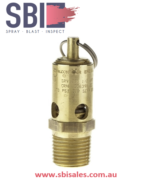 Safety Relief Valve ½” BSPT - Certified