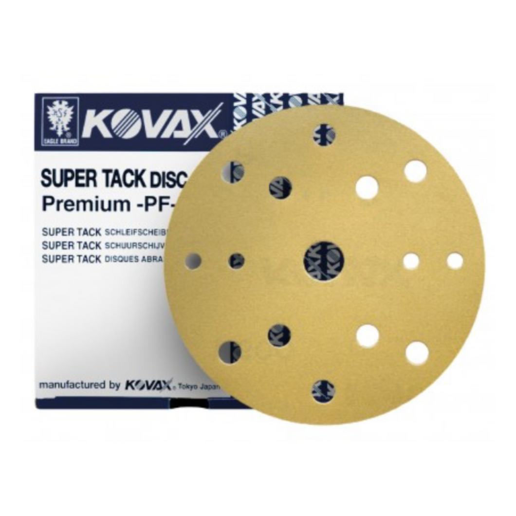 Kovax Premium Super Tack Disc 15 Hole 150mm (Box of 50)