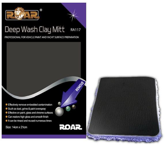 Roar Deep Wash Clay Mitt