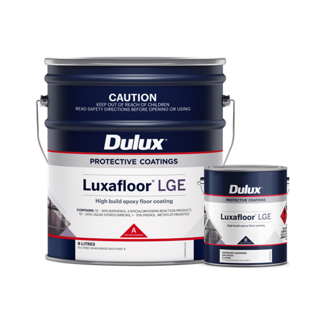 Dulux Luxafloor LGE N35 Light Grey 10lt Kit